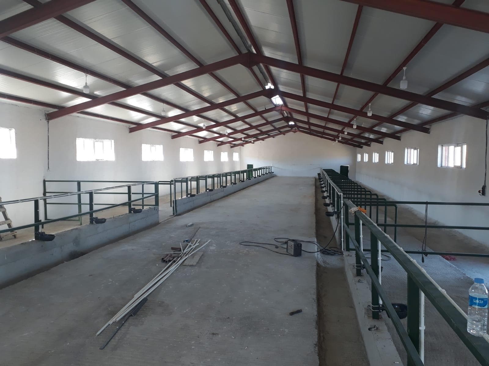 kentsoy çelik beşik çatı görseli 300m2 - erzurum